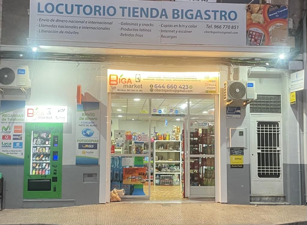 BIGAMARKET LOCUTORIO